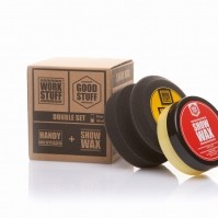 Good Stuff Show Carnauba Wax 50ml + Work Stuff Sünger Wax El Pedi