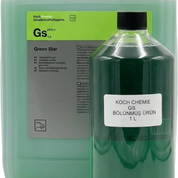 Koch Chemie GS Green Star 1 Litre ( BÖLÜNMÜŞ ÜRÜN ) Genel Amaçlı Temizleyici