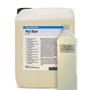 Koch Chemie PO Pol Star ( BÖLÜNMÜŞ ÜRÜN )  - Konsantre Deri Alcantara Döşeme Temizleyici - 1 Litre