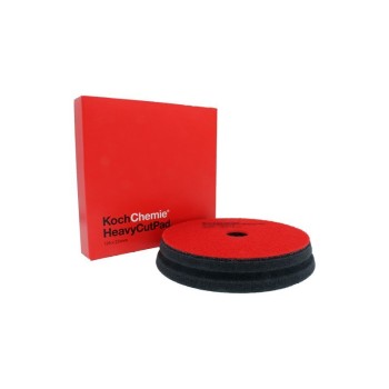 Koch Chemie HCP 126mm Heavy Cut Pad - Kırmızı Ağır Çizik Alıcı Sünger Pad  