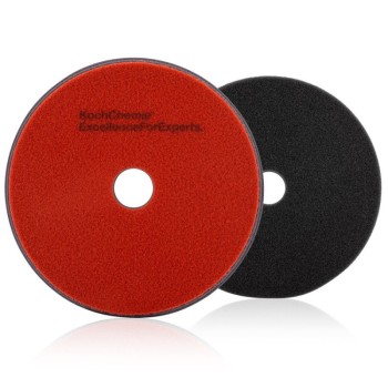 Koch Chemie HCP 126mm Heavy Cut Pad - Kırmızı Ağır Çizik Alıcı Sünger Pad  
