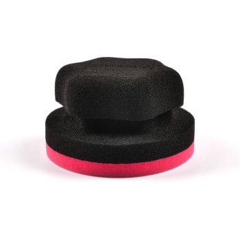                      ParlatanAdamlar 105mm * 60mm Red Hex Grip Cila ve Wax El Aplikatörü