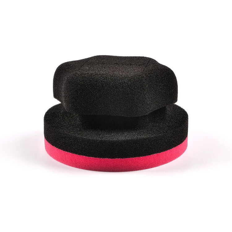                      ParlatanAdamlar 105mm * 60mm Red Hex Grip Cila ve Wax El Aplikatörü
