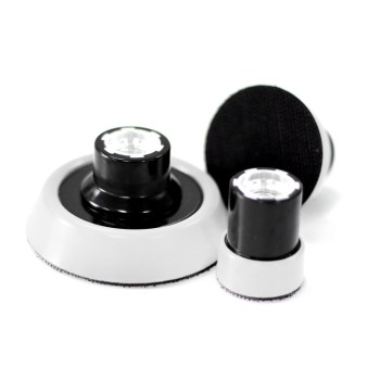 MaxShine 30mm/50mm/70mm 3’lü Cırtlı ( Rotary ) Polisaj Makinesi Tabanı M14 ( 3 Adet Ürün )