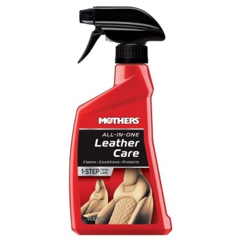 Mothers® All-In-One Leather Care – Tek Adımda Deri Temizlik, Bakım ve Koruma Ürünü / 355 mL
