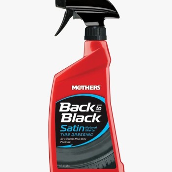 Mothers® Back-to-Black® Satin Tire Dressing – Saten Parlaklığında Lastik Parlatıcı Ürünü / 473 mL