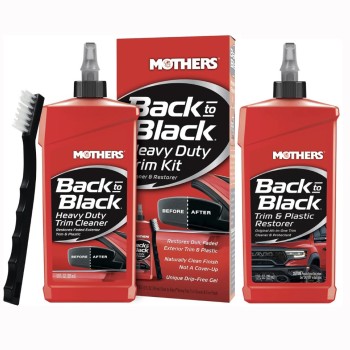 Mothers® Back-to-Black® Trim ve Plastik Temizlik ve Yenileyici Seti – ( 3 Adet Ürün )