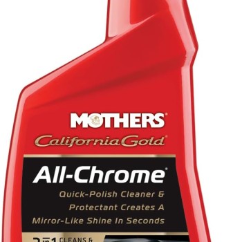 Mothers® California Gold® All-Chrome®– Krom Temizleyici, Parlatıcı ve Koruyucu Hızlı Cila / 355ml 