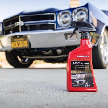 Mothers® California Gold® All-Chrome®– Krom Temizleyici, Parlatıcı ve Koruyucu Hızlı Cila / 355ml 