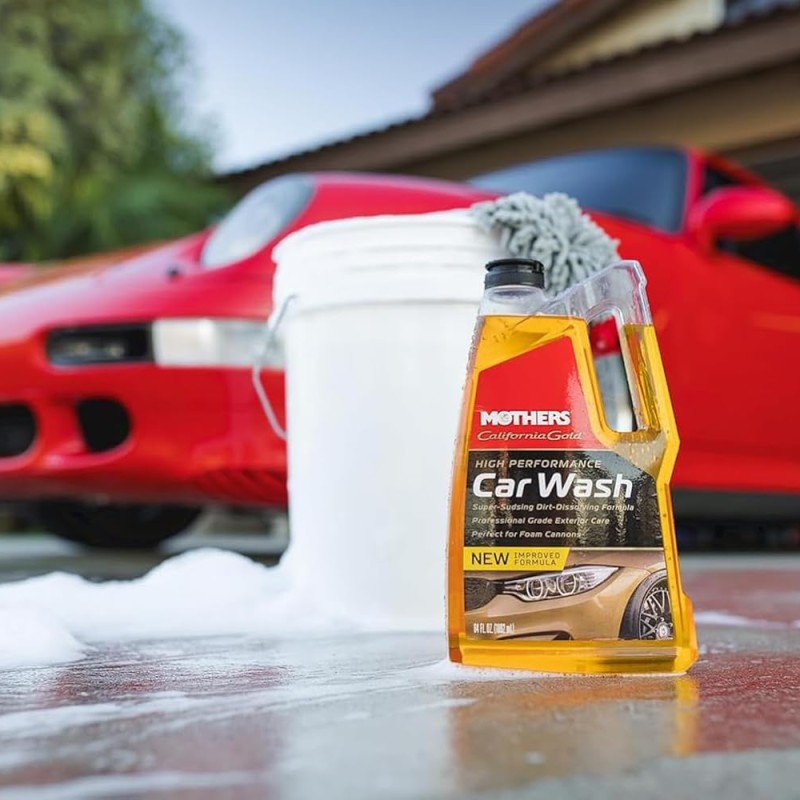 Mothers® California Gold® High Performance Car Wash – ph Dengeli Araç Yıkama Şampuanı  / 1.895 Litre (Mat ve Parlak PPF'lere uygun)