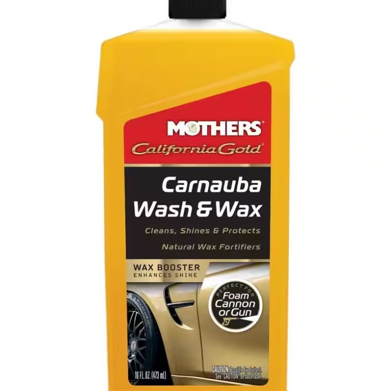 Mothers® California Gold® Carnauba Wash & Wax – Cilalı Araç Yıkama Şampuanı / 473ml