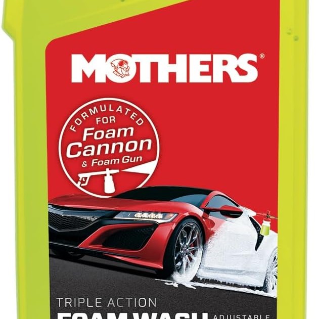 Mothers® 3X Triple Action Foam Wash – Ph Nötr Süper Konsantre Köpüklü Ön Yıkama Şampuan / 473ml