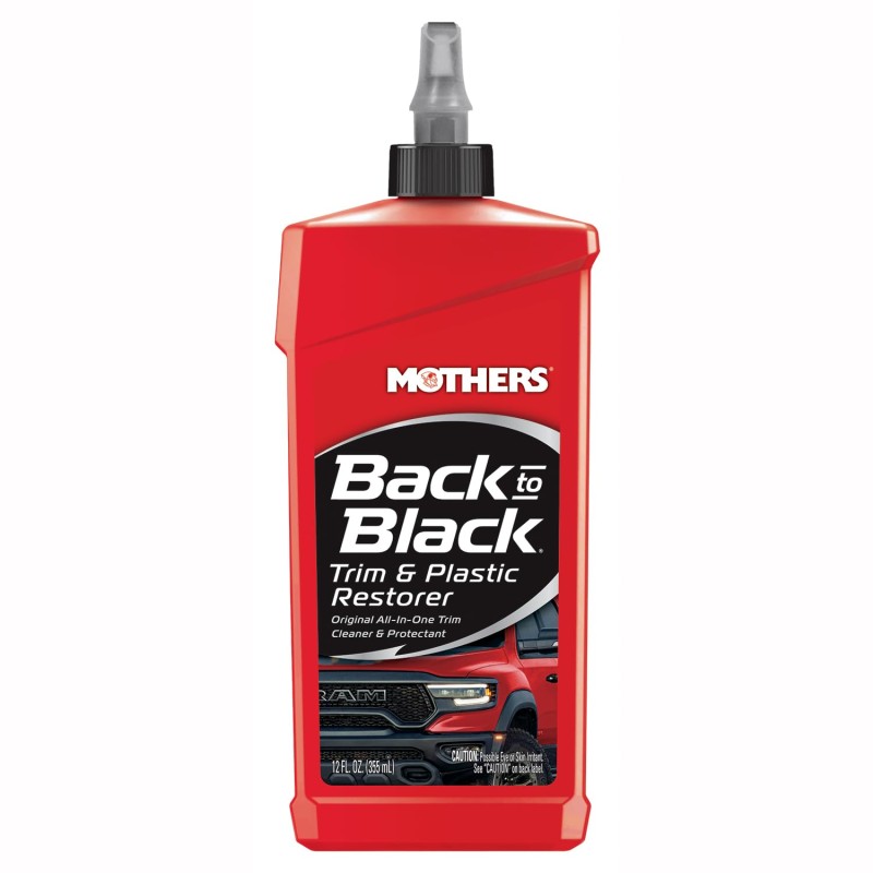 Mothers® Back-to-Black® Trim & Plastic Restorer - Trim ve Plastik Yenileyici / 355ml