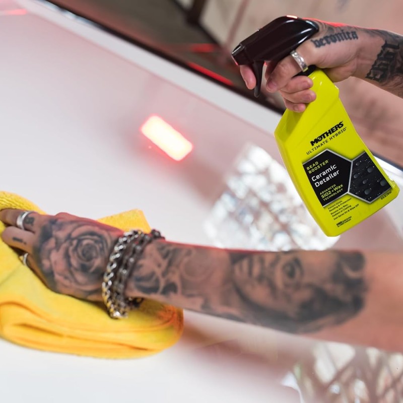                                                                                                                   Mothers® Ultimate Hybrid™ Ceramic Detailer & Bead Booster -Seramikli Hızlı Cila ve Seramikli Araçlar için Seramik   Yenileyici / 710 ml