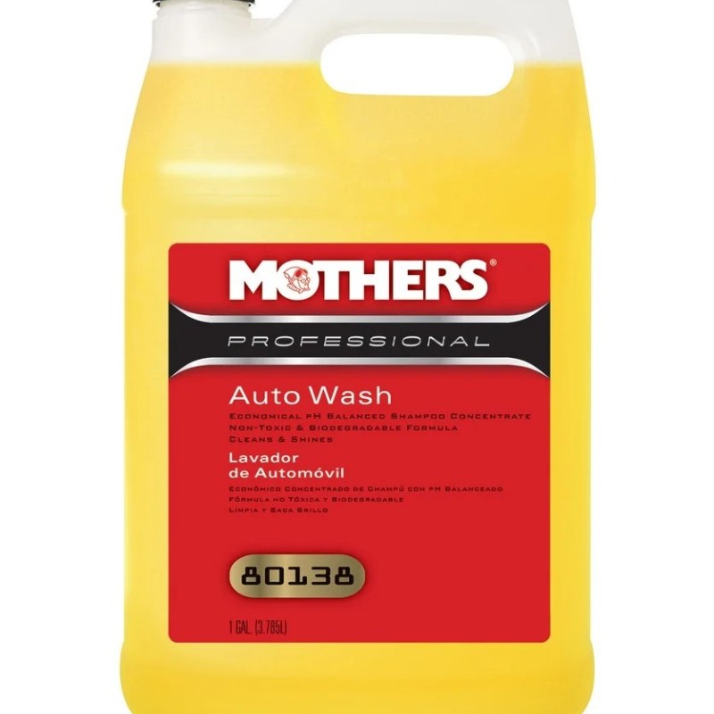 Mothers® Professional Auto Wash (Concentrate) – Ph Nötr, Konsantre Araç Yıkama Şampuanı / 3.79 Litre