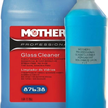Mothers® Professional Glass Cleaner Concentrate -( BÖLÜNMÜŞ ÜRÜN ) Konsantresi Profesyonel Cam Temizleyici   / 1 Litre