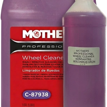 Mothers® Professional Wheel Cleaner Concentrate -( BÖLÜNMÜŞ ÜRÜN ) Konsantre Profesyonel Jant Temizleyici  / 1 Litre