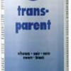                                   Presto Transparent - Far Stop Boyası Siyah - 400ml