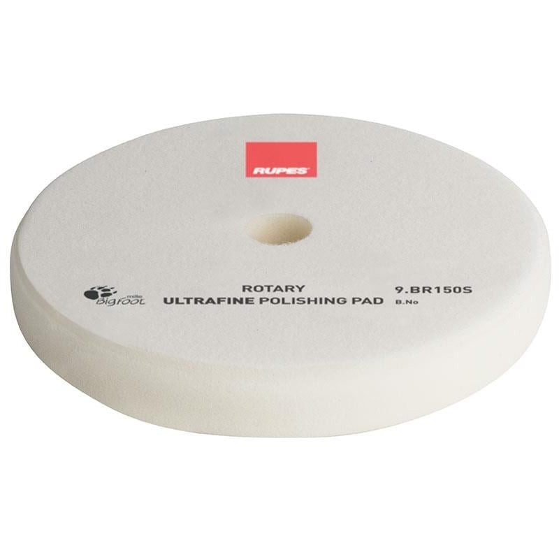 RUPES 9.BR150S 135mm Beyaz İnce Pasta ve Hare Giderici Pasta Süngeri  