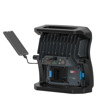                                                                              SCANGRIP MULTIMATCH 8 CONNECT - Detailing için Akülü 8000 Lümen LED çalışma lambası + (220V Dönüştürücü Adaptörlü)
