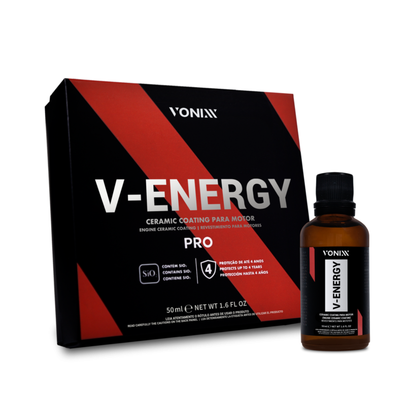   Vonixx V-ENERGY PRO – Lastik - Plastik - Motor Aksamı Seramiği – 50ml