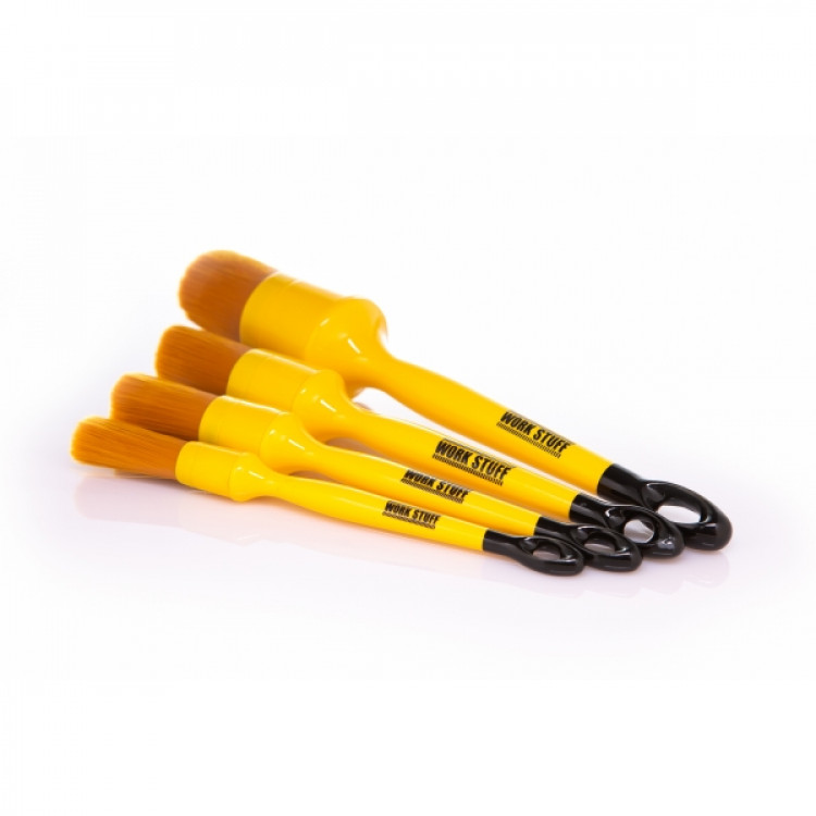              Work Stuff Detaylandırma Fırçası Albino Orange 4’lü Set - 16 /24/30/40 mm  ( 4 Adet Fırça )